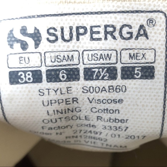 Superga Velvet High top Sneakers - Picture 3 of 4